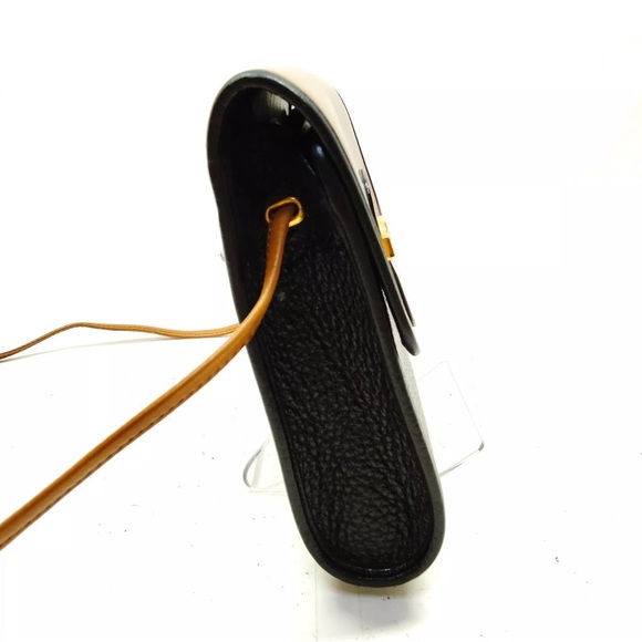 Christian Dior Shoulder Bag Black Leather - Picture 2 of 8